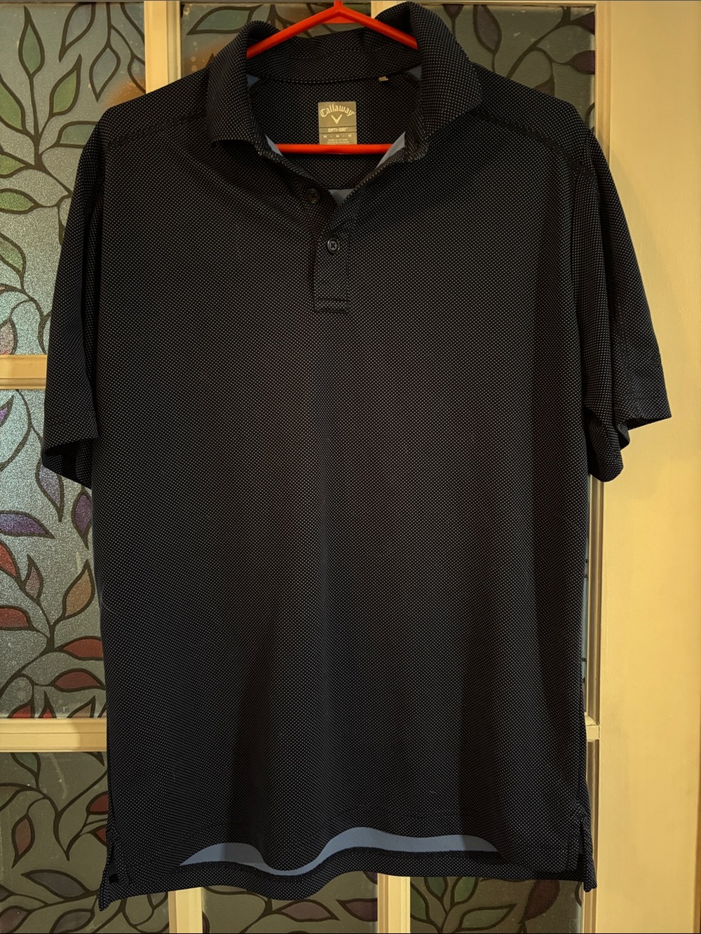 Callaway Men's Navy Microdot Golf Polo